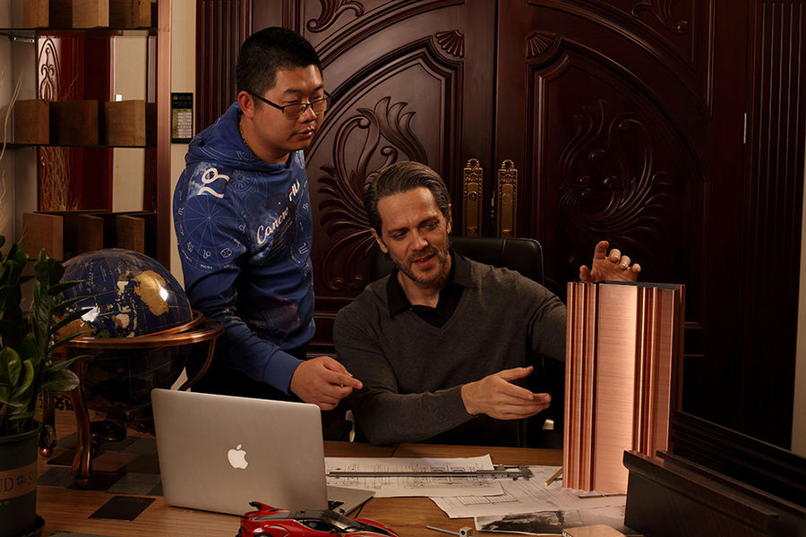 Foshan ShengW Doors and Windows Technology Co.,Ltd üreticinin üretim hattı
