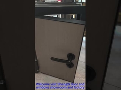 Alüminyum (ahşap bitirme) oda kapısı