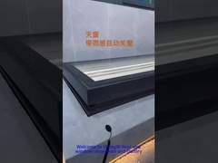 Güneş çatısı, yağmur sensörü ile otomatik kapanma