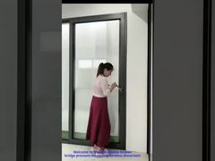 Yan basınca dayanıklı ağır hizmet tipi pencereler + sineklikli sürgülü kapılar