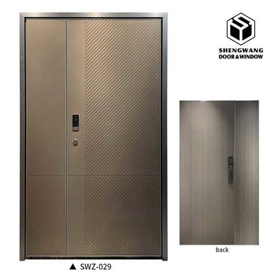 Lüks Ön Alüminyum Giriş Kapısı Modern Alüminyum Ön Kapılar