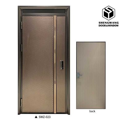 Özelleştirilebilir Daire Alüminyum Salıncak Kapı Mimarlık Metal Salıncak Kapı