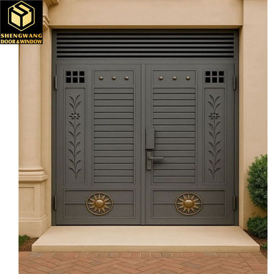 MDF Yangın geçirmez Bina Alüminyum Kapılar İç Güvenlik Yangın Rated Kapı