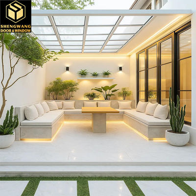 Kaydırma Ekranı Çerçevesiz Alüminyum Kaydırma Kapılar Konut Yatak Odası Cam İç Kapılar